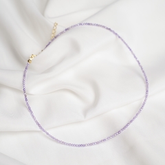 Choker Zircônias Lilás na internet