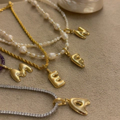 Pingente Click Letra Bubble - comprar online