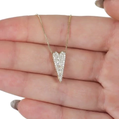 Colar Heart Cravejado - Praiana Soul