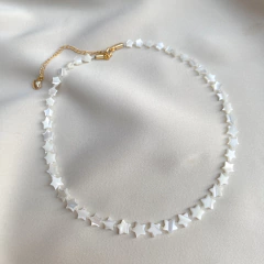 Choker Estrelas de Madrepérola - comprar online