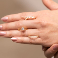 Anel Meia Aliança na internet