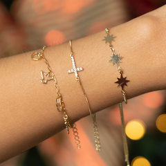 Pulseira Cruz - comprar online