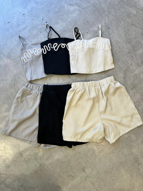 CONJUNTO SHORT Y TOP ART 1173 - comprar online