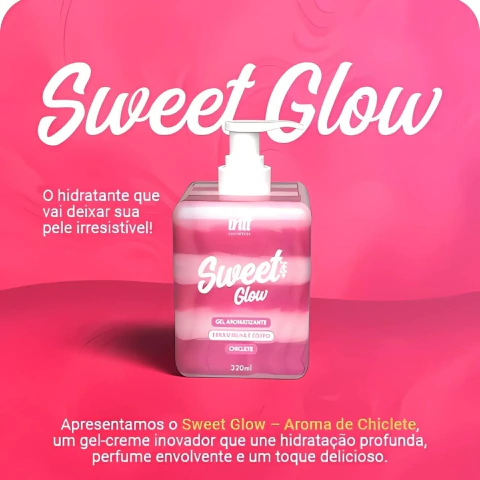 Sweet Glow Gel Hidratante Beijável 320ml Intt