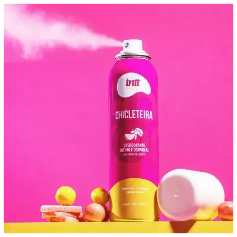 Desodorante Íntimo Chicleteira 166ml Linha Collors Intt
