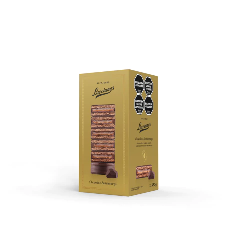 Alfajor Semiamargo - Caja x 6