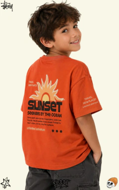 REMERA OVERSIZE IKER SUNSET