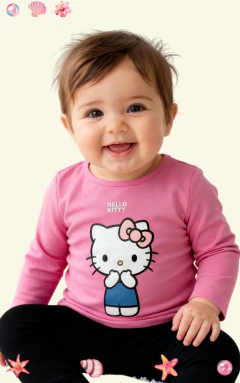 REMERA DE BEBA LINA KITTY