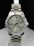 1• linha A+ date justy - vidro cristal - 100% funcional - prata/branco
