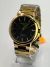 Modelo Lunar preto- Original Atlantis banhado A Ouro 18k aço inoxidavel - Aprova de água - Trajado Jóias