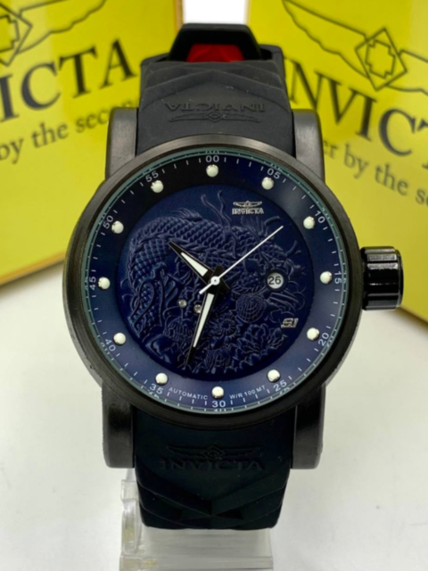 1• Linha modelo masculino grande robusto Yacuza Dragon S1 - 100% funcional - vidro cristal - black preto