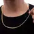 Conjunto corrente +pulseira - modelo Escama de peixe Banho A ouro 18k - comprar online
