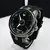 1• linha A+ Emporio A/X modelo 2024 - 100% funcional giratorio - vidro cristal - pulseira oysterflex - preto/verde - comprar online