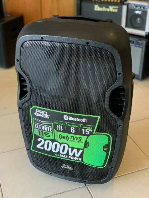 Bafle Activo Probass Elevate 115 Bluetooth 2000w 6c