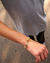 Pulseira Ice Cuban Lyon (20cm) - Cravejada Banhada a Ouro - comprar online