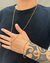 Cordão e Pulseira Versat 2mm + Pingente de Brinde - Banhado a Ouro - comprar online