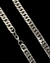 Cordão Grummet 10mm (70cm) + Pingente de Brinde - Prata - Meira 18k Joias - Correntes Masculinas Banhadas a Ouro e Moeda Antiga