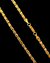 Cordão e Pulseira Piastrine 5mm (70cm) + Pingente de Brinde - Ouro na internet