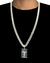Cordão Grummet 8mm (70cm) + Pingente de Brinde - Prata - loja online