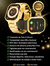 Relógio Smartwatch Ultra Gold 24K Série 9 - 49mm - Banhado a Ouro 18k + Pulseira de Brinde - comprar online