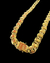 Cordão e Pulseira Imperador 15mm + Pingente Cravejado - Moeda Antiga - Meira 18k Joias - Correntes Masculinas Banhadas a Ouro e Moeda Antiga
