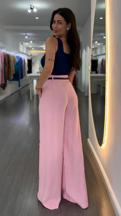 Calça Pantalona Summer Rosa - Open House