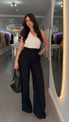 Calça Linho Zelo Preto - comprar online
