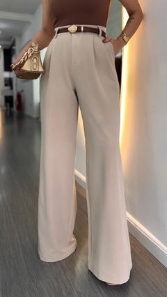 Calça Pantalona Atenas Nude - Open House