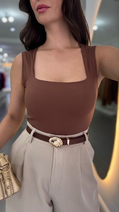 Body Odessa Marrom Claro - comprar online