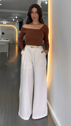 Calça Alfaiataria Atenas Branco - comprar online