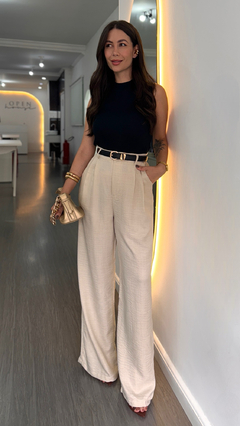 Calça Pantalona Korel Areia - loja online
