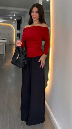 Blusa Ombro a Ombro Oslo Vermelho - comprar online