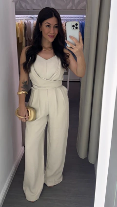 Macacão Vênus Creme - comprar online