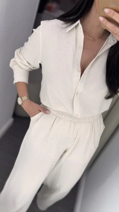 Conjunto Linho Givenchy Areia na internet