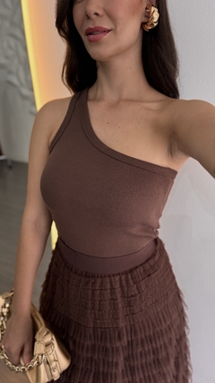 Blusa Morgan Marrom - comprar online