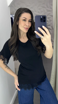 Camiseta Kendy - Preto