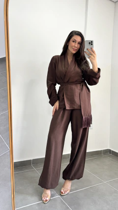 Conjunto Umira - Marrom