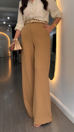 Calça Pantalona Tula Nude - comprar online