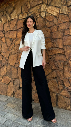 Blazer Alfaiataria Loba White - comprar online