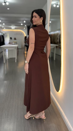 Vestido Chay Marrom - Open House