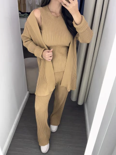 Conjunto Yvis Caramelo - loja online