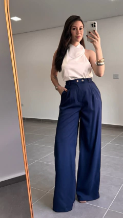 Calça Meriva Azul Marinho - Open House