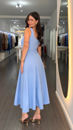 Vestido Vaiola Azul - Open House