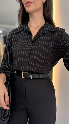 Camisa Listra Viena Preto - Open House