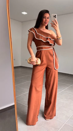 Macacão Coudi Marrom - comprar online