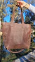 Imagen de Cartera LUNA con tachas chocolate
