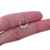 Piercing septo Helix Flor cravejada prata legítima 925 - comprar online