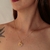 Kit Relicário coração luxo e Pulseira banhado ouro 18k - Morganitte Joias