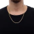Corrente Grumet 2mm 60cm banhada a ouro 18k - loja online