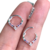 Piercing Septo V Cravejado Colorido Prata Legitima 925 Moda - loja online
